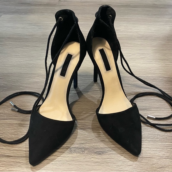 Forever 21 Lace-Up Stiletto Heels - Picture 1 of 1